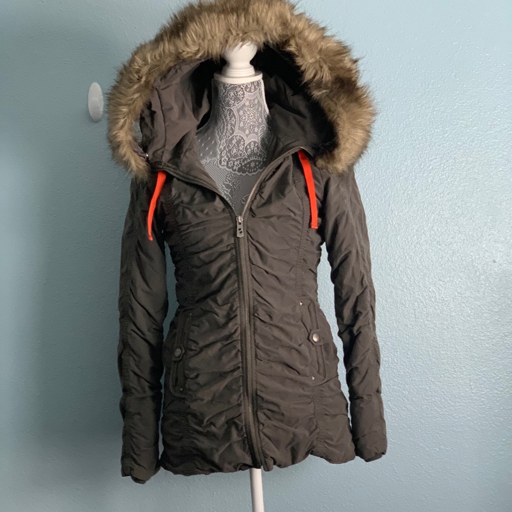 Buffalo Faux Fur Hooded Jacket